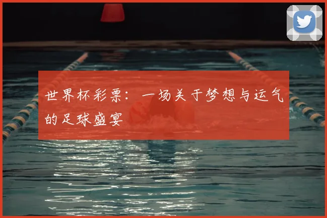 世界杯彩票：一场关于梦想与运气的足球盛宴