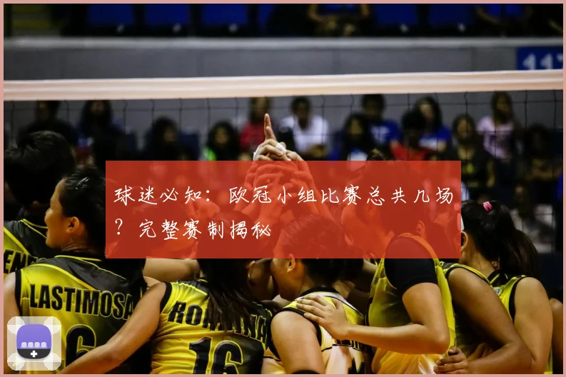 球迷必知:欧冠小组比赛总共几场?完整赛制揭秘
